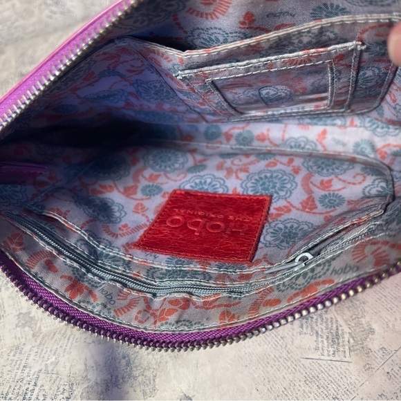 Hobo Mara Double Zipper Genuine Leather Crossbody Bag - Picture 8 of 11